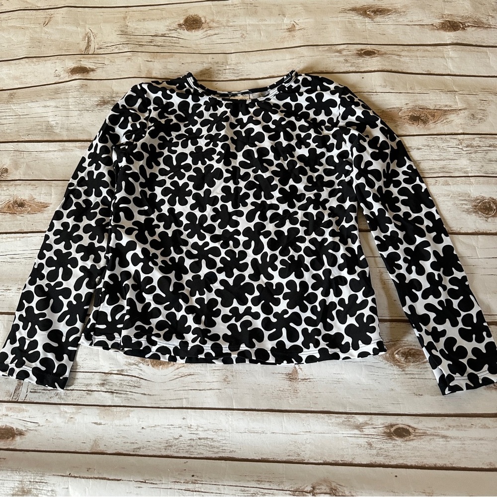 Marimekko floral rashguard vguc xl 8-10y girls